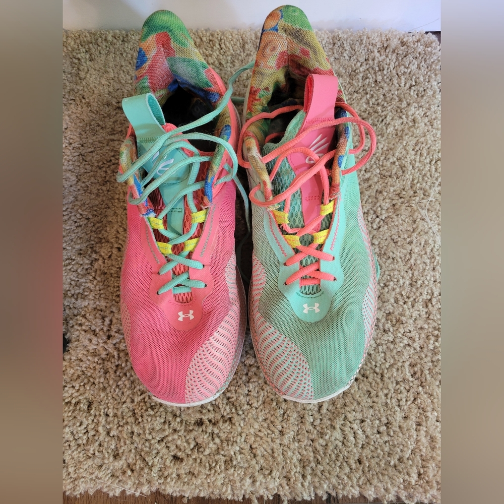 UNDER ARMOUR Curry HOVR Splash 2 Sour Patch Kids Men's Size 10.5